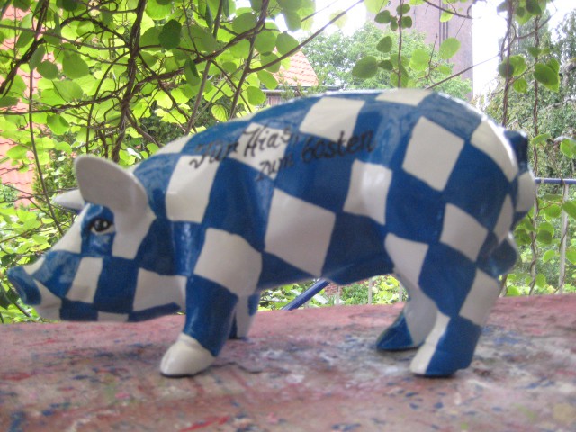 Sparschwein in Bayernraute_1