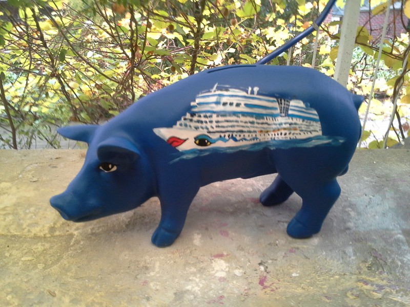 Sparschwein mit Aida