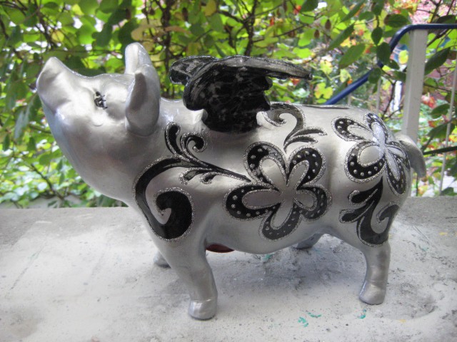 mittleres Sparschwein mit Flügeln_5